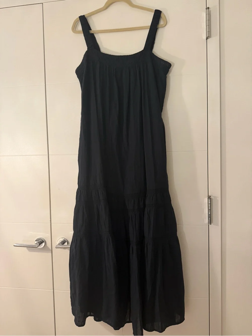 Abercrombie & Fitch Black Maxi Sundress